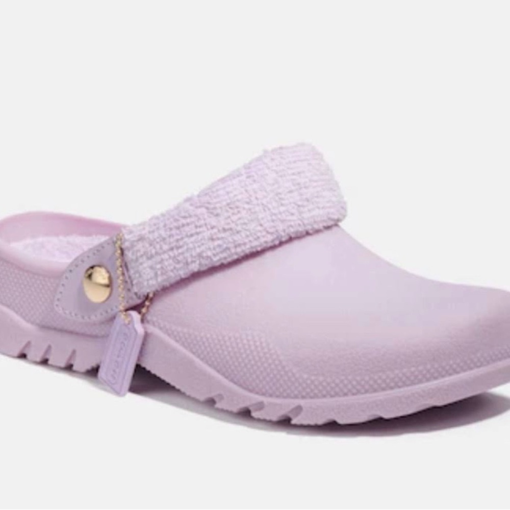 Coach Lola Clogs in Purple Women’s size 9 - Picture 2 of 5